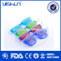 Cooling gel eye mask with elastic strap